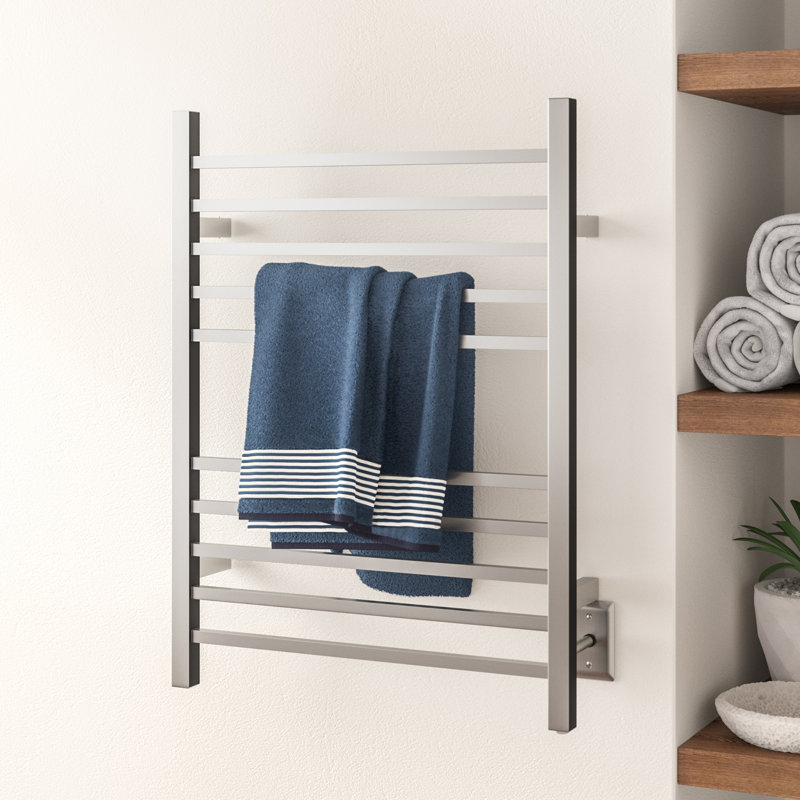 Amba Radiant Wall Mount Hardwired Electric Towel Warmer & Reviews Wayfair